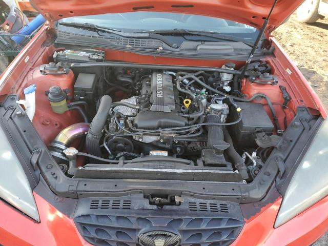 KMHHT6KDXCU070630 - 2012 HYUNDAI GENESIS CO 2.0T RED photo 11