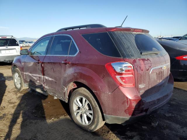 2GNFLFEK9G6132990 - 2016 CHEVROLET EQUINOX LT RED photo 2