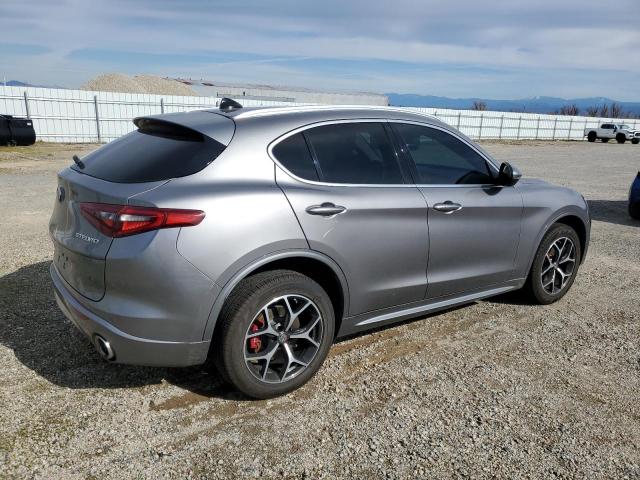 ZASPAKBN9M7C99685 - 2021 ALFA ROMEO STELVIO TI Gümüş foto 3