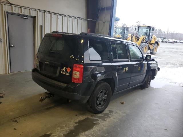 1C4NJPBA3HD207598 - 2017 JEEP PATRIOT SPORT 黑色 照片 3