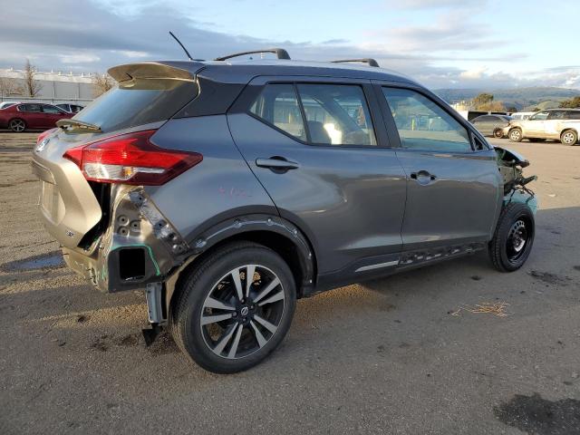 3N1CP5CU0KL491652 - 2019 NISSAN KICKS S GRAY photo 3