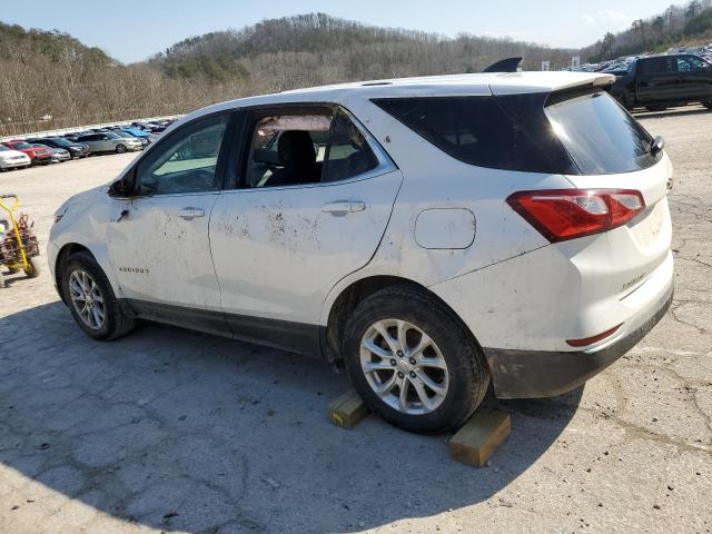 2GNAXSEVXJ6284849 - 2018 CHEVROLET EQUINOX LT WHITE photo 2