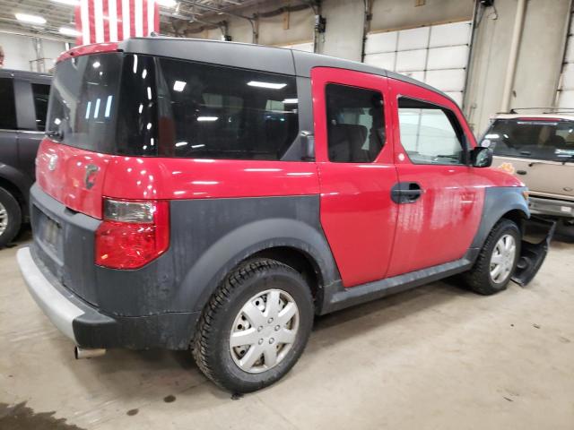 5J6YH28605L022354 - 2005 HONDA ELEMENT EX RED photo 3