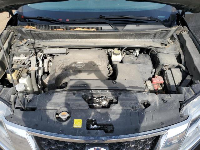 5N1AR2MM7FC611276 - 2015 NISSAN PATHFINDER S BLACK photo 12