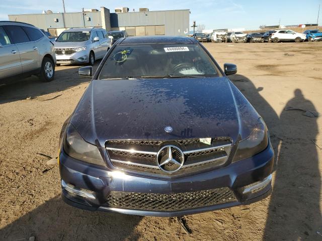 WDDGJ4HB7DG067612 - 2013 MERCEDES-BENZ C 250 BLUE photo 5