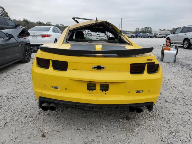 2G1FB1ED6B9110560 - 2011 CHEVROLET CAMARO LT YELLOW photo 6