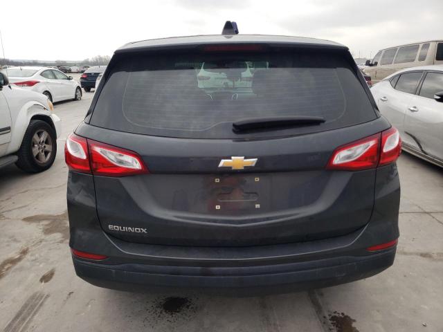 3GNAXHEV6LS500719 - 2020 CHEVROLET EQUINOX LS GRAY photo 6