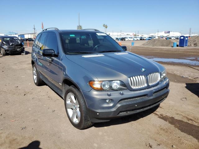 5UXFB53516LV26216 - 2006 BMW X5 4.4I BLUE photo 4