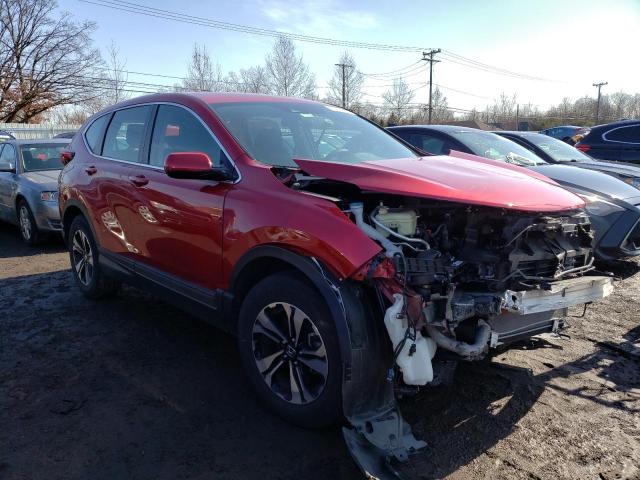 7FARW2H78ME018728 - 2021 HONDA CR-V SE BURGUNDY photo 4