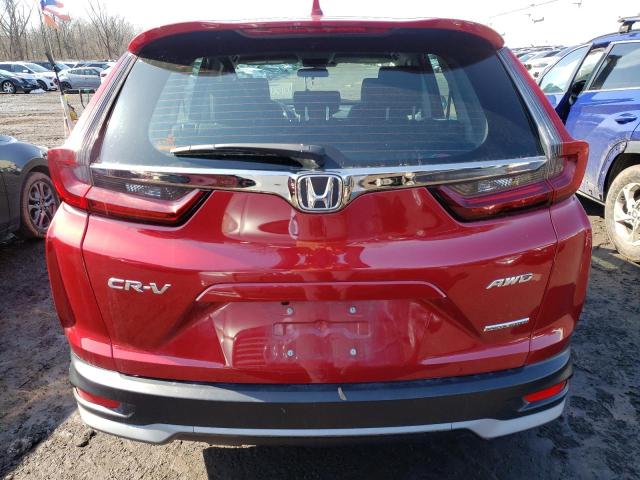 7FARW2H78ME018728 - 2021 HONDA CR-V SE BURGUNDY photo 6