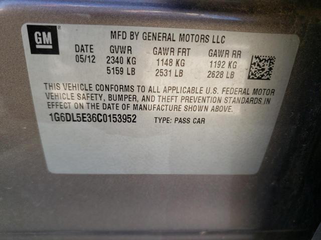 1G6DL5E36C0153952 - 2012 CADILLAC CTS PERFORMANCE COLLECTION Коричневый фото 13