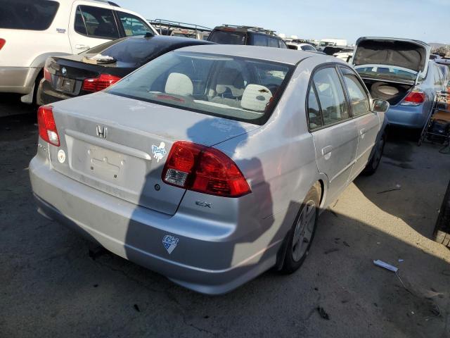 2HGES26875H507278 - 2005 HONDA CIVIC EX SILVER photo 3