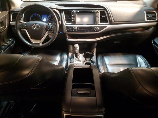 5TDKKRFH3FS106405 - 2015 TOYOTA HIGHLANDER XLE SILVER photo 8