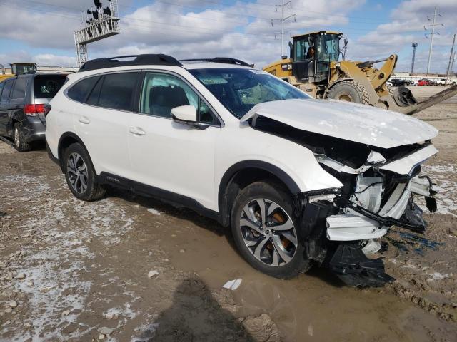 4S4BTANC4N3159274 - 2022 SUBARU OUTBACK LIMITED WHITE photo 4