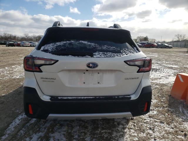 4S4BTANC4N3159274 - 2022 SUBARU OUTBACK LIMITED WHITE photo 6