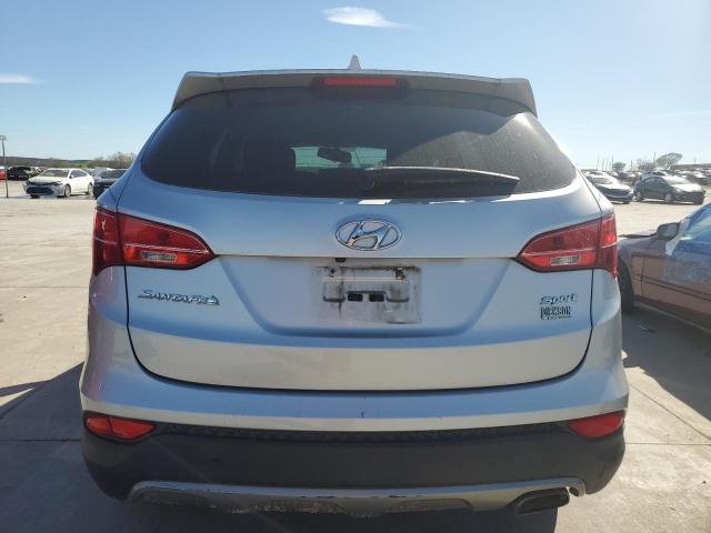 5XYZU3LB4EG130763 - 2014 HYUNDAI SANTA FE S SILVER photo 6