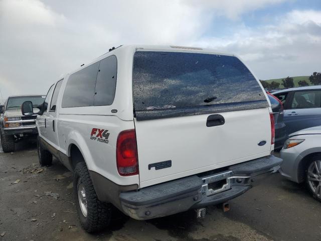 1FTNW21P63ED72655 - 2003 FORD F250 SUPER DUTY WHITE photo 2