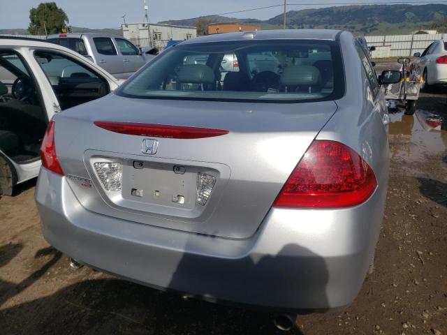 1HGCM65576A044140 - 2006 HONDA ACCORD EX SILVER photo 6