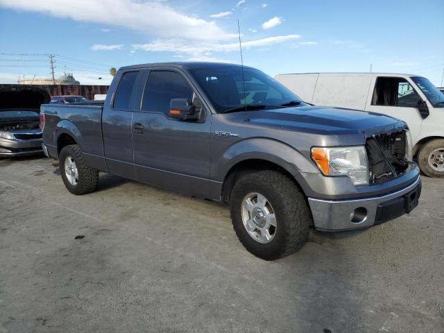 1FTFX1CF5CFC80043 - 2012 FORD F150 SUPER CAB GRAY photo 4