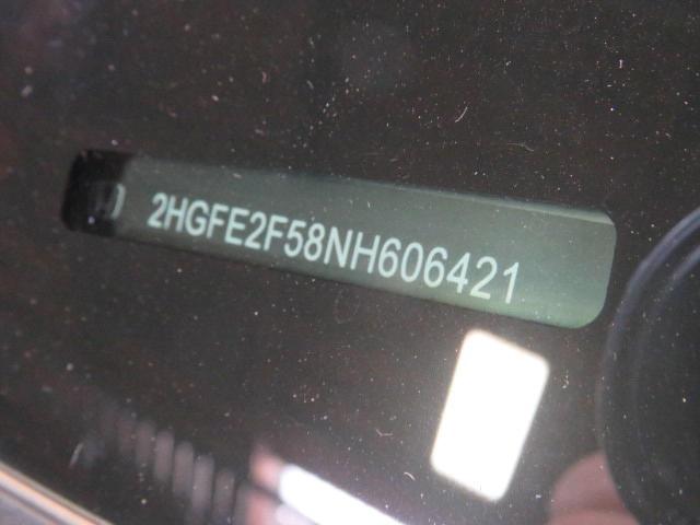 2HGFE2F58NH606421 - 2022 HONDA CIVIC SPORT 灰色 照片 10