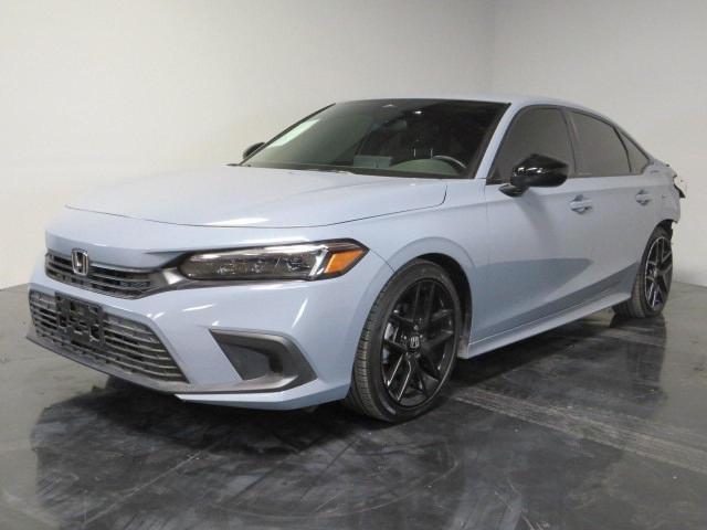 2HGFE2F58NH606421 - 2022 HONDA CIVIC SPORT 灰色 照片 2