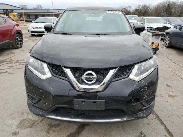 KNMAT2MVXGP657936 - 2016 NISSAN ROGUE S BLACK photo 5