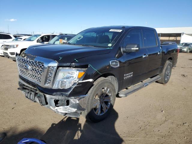 1N6AA1E57HN557401 - 2017 NISSAN TITAN SV BLACK photo 1