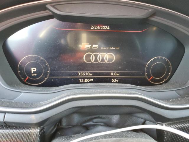 WAUY4GF57KN000213 - 2019 AUDI S5 PREMIUM PLUS შავი ფოტო 9