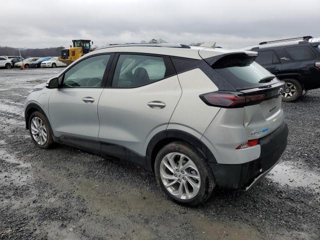 1G1FY6S07P4168796 - 2023 CHEVROLET BOLT EUV LT SILVER photo 2