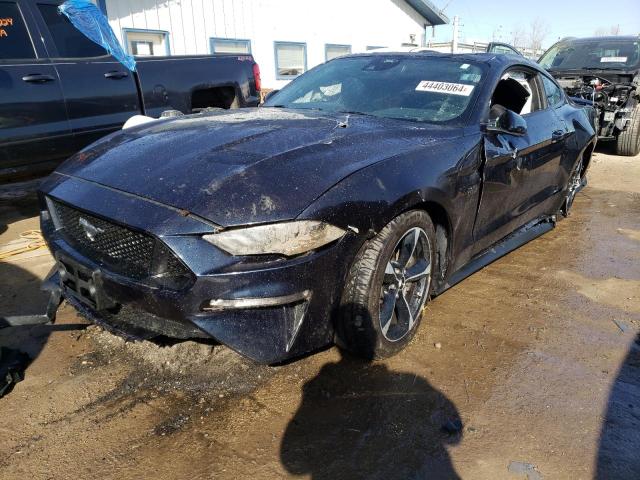 1FA6P8CFXM5156209 - 2021 FORD MUSTANG GT BLUE photo 1