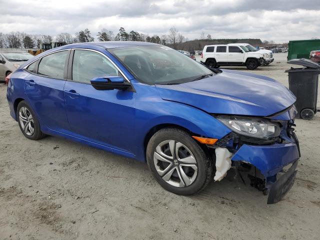 2HGFC2F53JH594856 - 2018 HONDA CIVIC LX BLUE photo 4