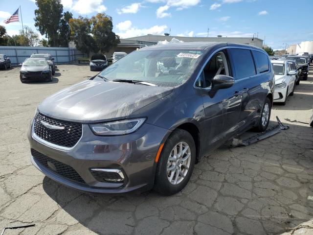 2C4RC1BG3PR527092 - 2023 CHRYSLER PACIFICA TOURING L GRAY photo 1