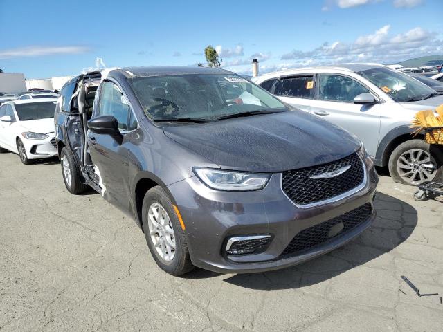 2C4RC1BG3PR527092 - 2023 CHRYSLER PACIFICA TOURING L GRAY photo 4