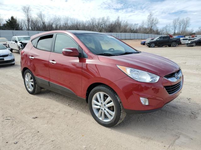 KM8JU3AC3CU498206 - 2012 HYUNDAI TUCSON GLS MAROON photo 4