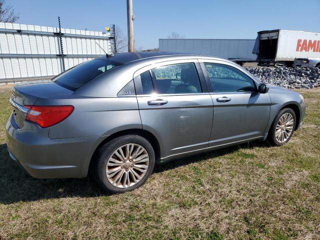 1C3CCBAB2CN117641 - 2012 CHRYSLER 200 LX GRAY photo 3