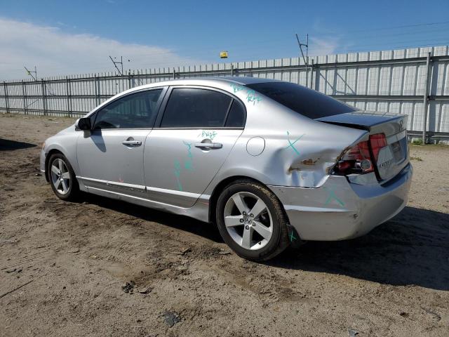 1HGFA16876L088869 - 2006 HONDA CIVIC EX SILVER photo 2