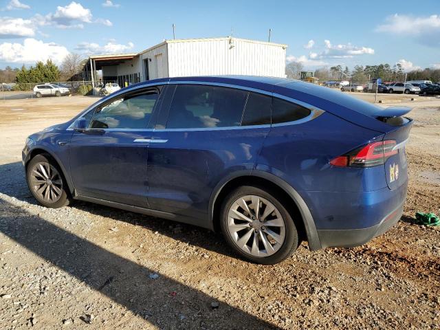 5YJXCDE21KF200168 - 2019 TESLA MODEL X BLUE photo 2