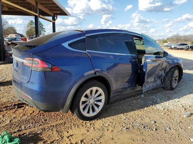 5YJXCDE21KF200168 - 2019 TESLA MODEL X BLUE photo 3