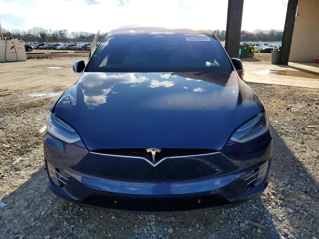 5YJXCDE21KF200168 - 2019 TESLA MODEL X BLUE photo 5