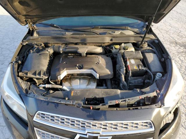 1G11H5SAXDU119648 - 2013 CHEVROLET MALIBU LTZ შავი ფოტო 11