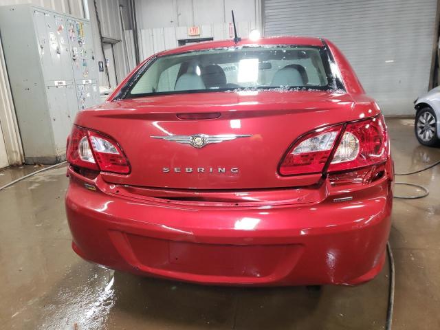 1C3LC56R97N523655 - 2007 CHRYSLER SEBRING TOURING RED photo 6