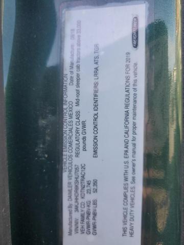 3AKJHHDR6KSHU7057 - 2019 FREIGHTLINER CASCADIA GREEN photo 10