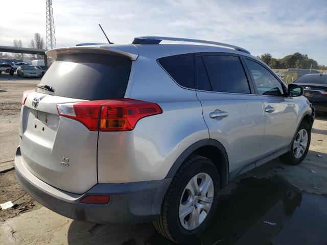 JTMBFREV1D5025871 - 2013 TOYOTA RAV4 LE SILVER photo 3