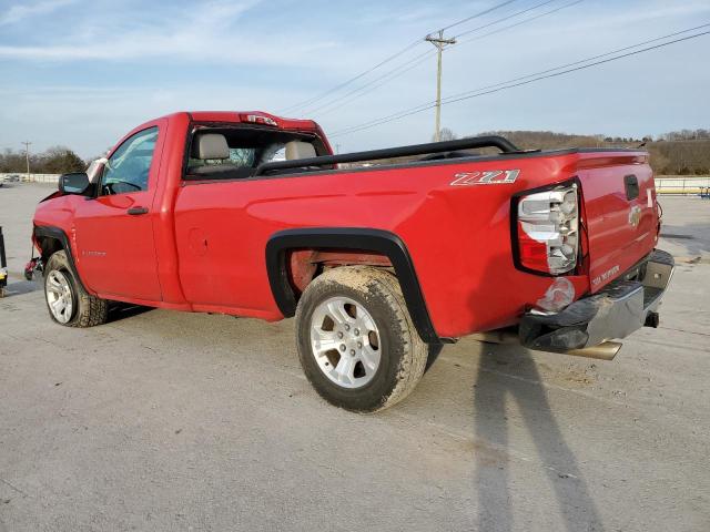 1GCNKREC0EZ273580 - 2014 CHEVROLET SILVERADO K1500 LT RED photo 2