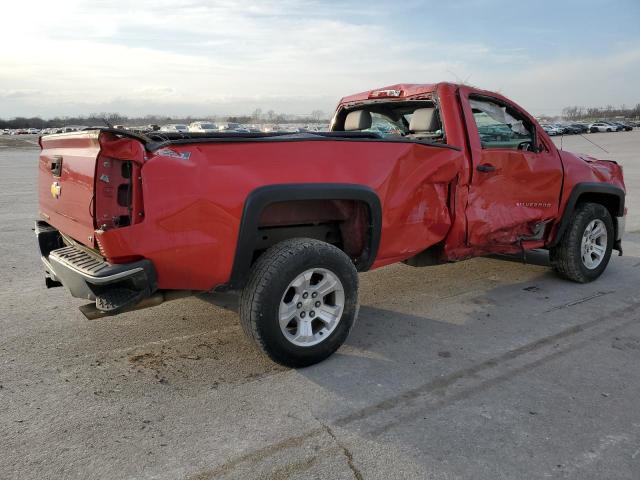 1GCNKREC0EZ273580 - 2014 CHEVROLET SILVERADO K1500 LT RED photo 3