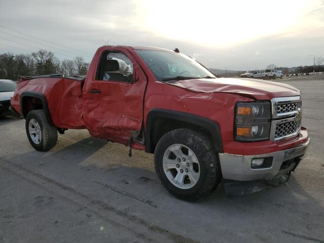 1GCNKREC0EZ273580 - 2014 CHEVROLET SILVERADO K1500 LT RED photo 4