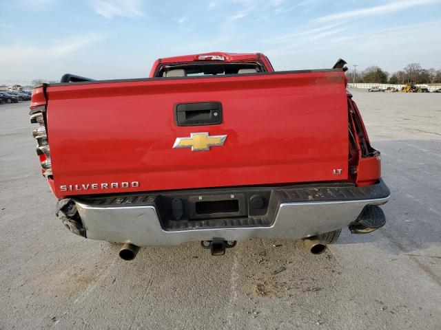 1GCNKREC0EZ273580 - 2014 CHEVROLET SILVERADO K1500 LT RED photo 6