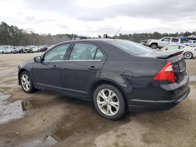 3FAHP0HAXCR427644 - 2012 FORD FUSION SE BLACK photo 2