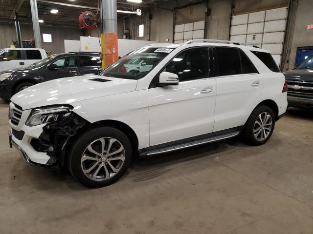 4JGDA5HB4GA762619 - 2016 MERCEDES-BENZ GLE 350 4MATIC WHITE photo 1