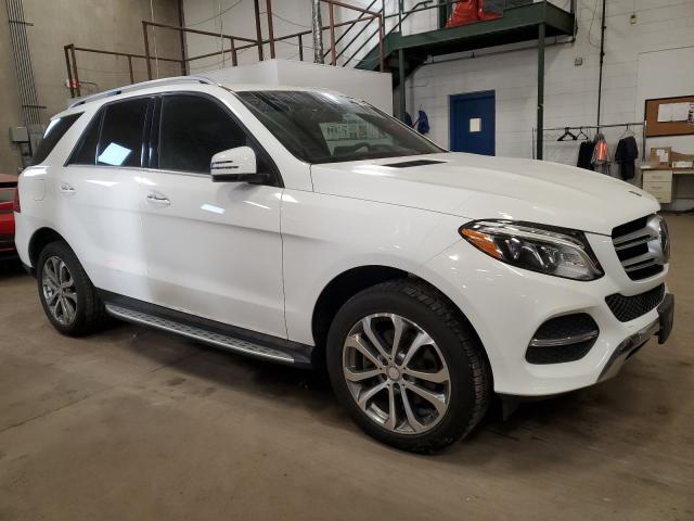 4JGDA5HB4GA762619 - 2016 MERCEDES-BENZ GLE 350 4MATIC WHITE photo 4